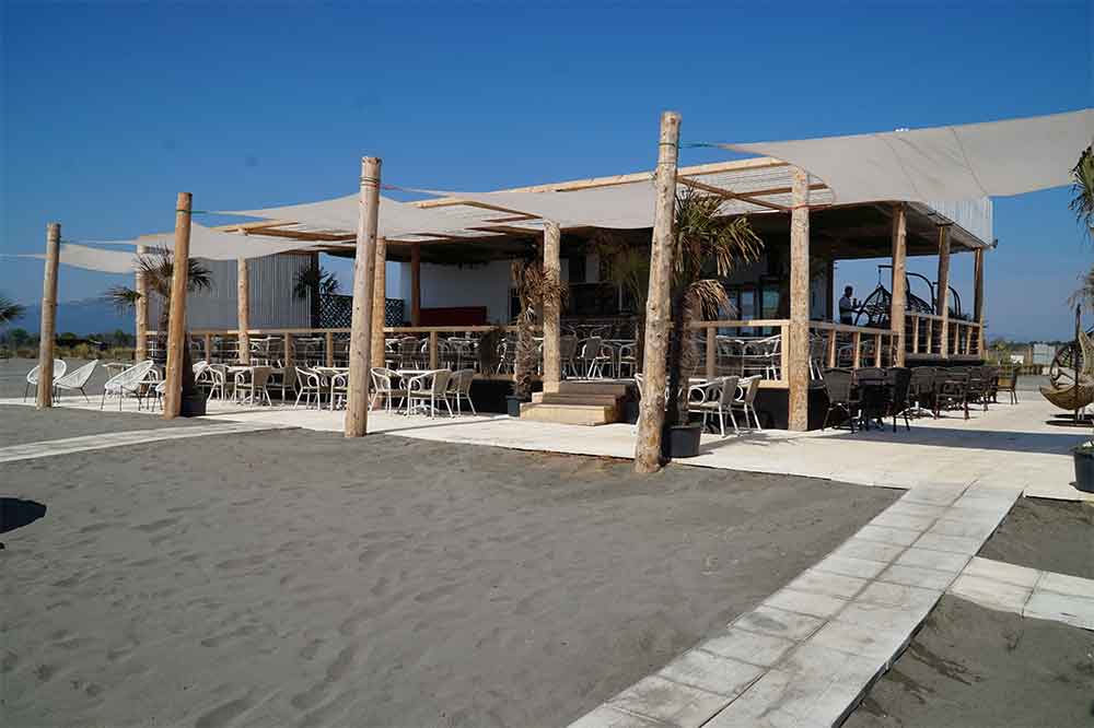 Černá Hora, Ulcinj, Coral Beach je bezbariérová