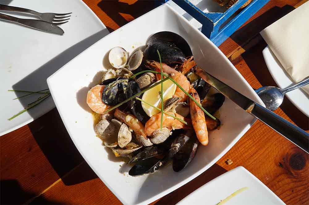 Černá Hora, Ulcinj, Velika Plaža, Najstariji riblji restoran Misko