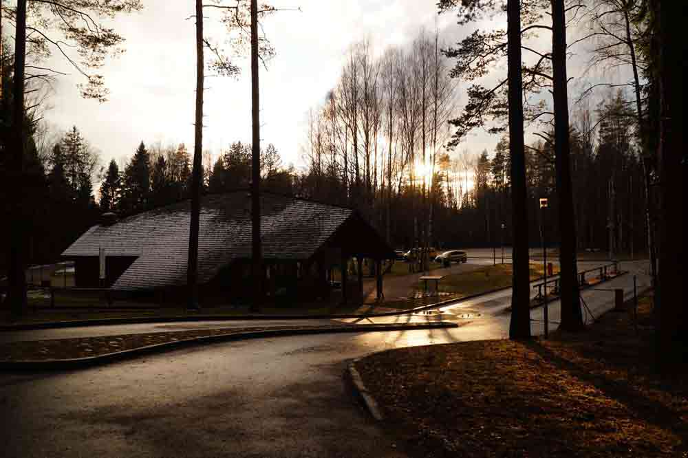 Ligatnes Takas, Lesní park