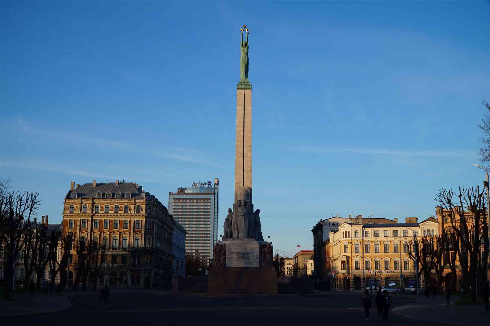 Pomník svobody (park Bastejkalns)