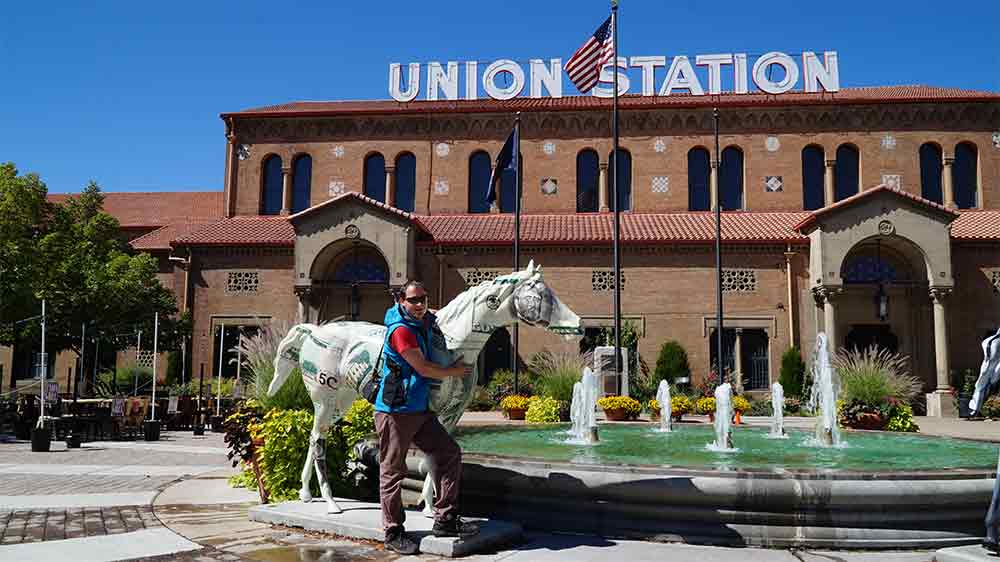 USA, Utah, Salt Lake City, Ogden, železniční muzeum, Union Station