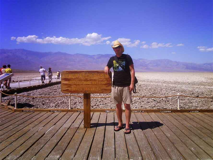 USA, Kalifornie, Death Valley, Badwater Basin