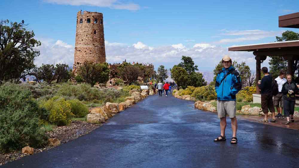 USA, Arizona, Grand Canyon, Desert View Watchtower