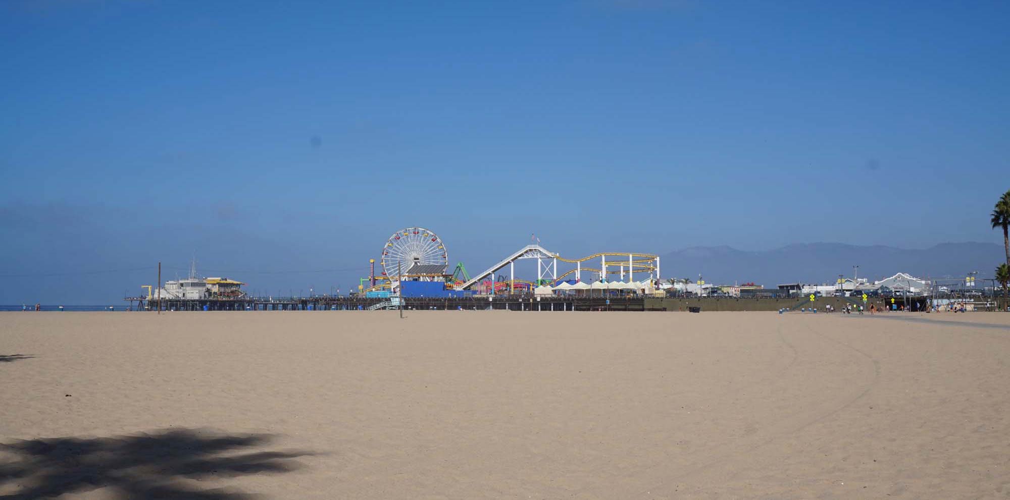 Santa Monica, Los Angeles, USA, pláž