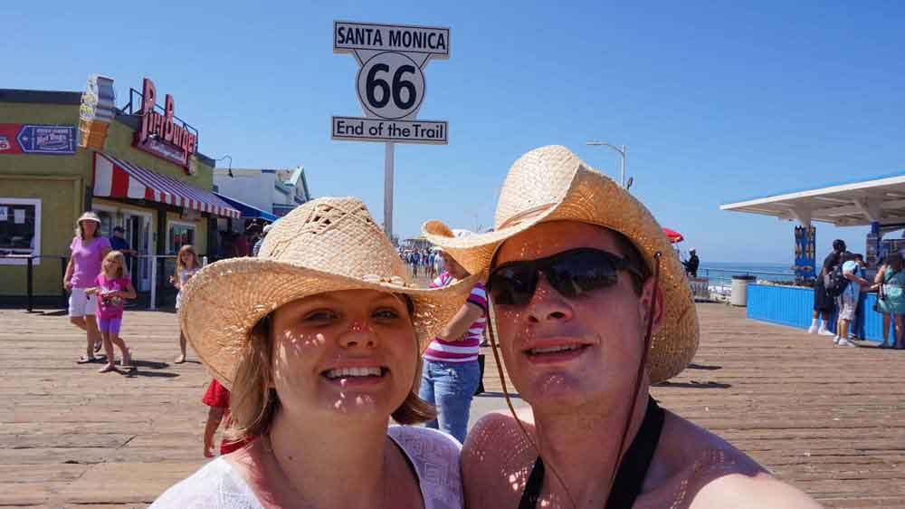 Santa Monica, Los Angeles, USA, molo, Santa Monica Pier