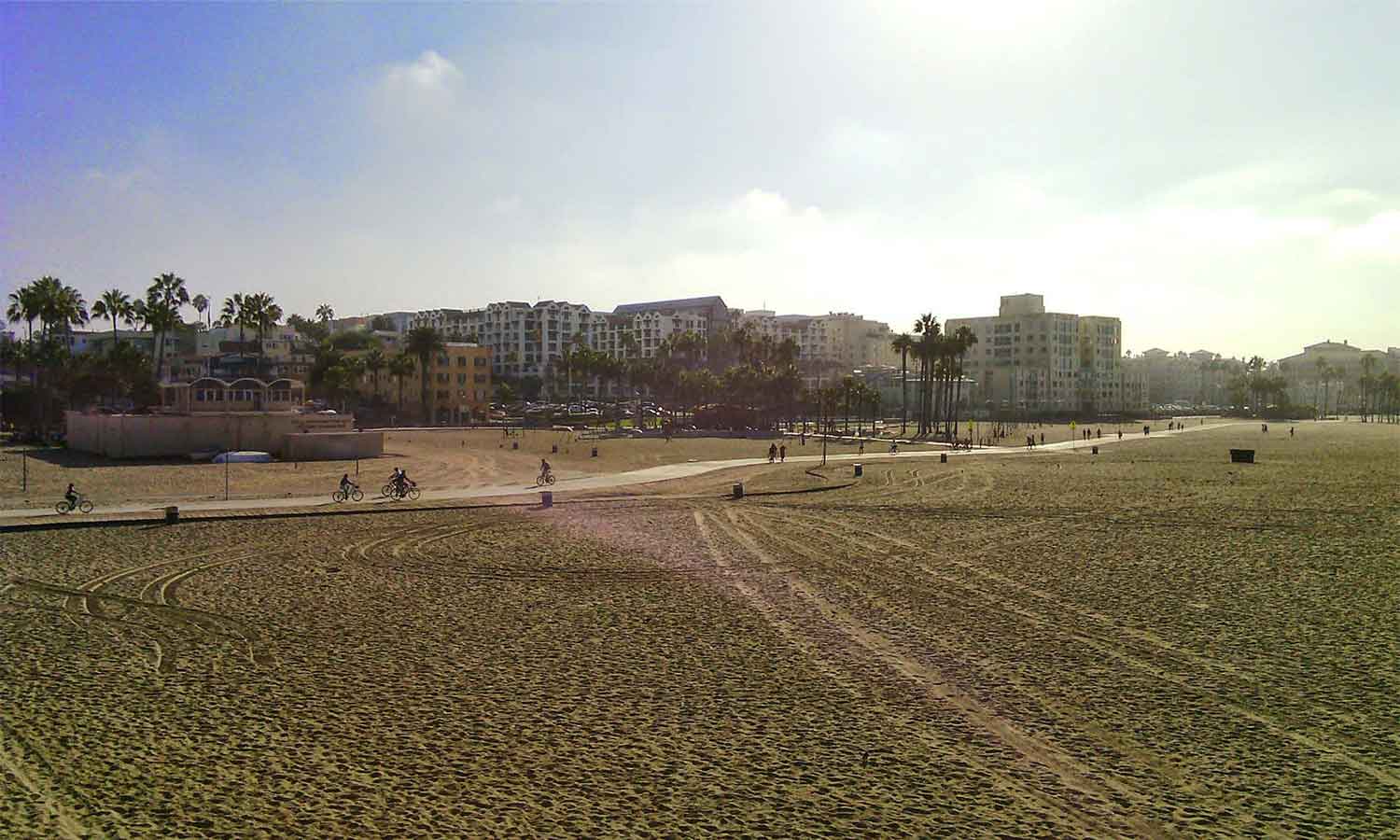 Santa Monica, Los Angeles, USA, pláž