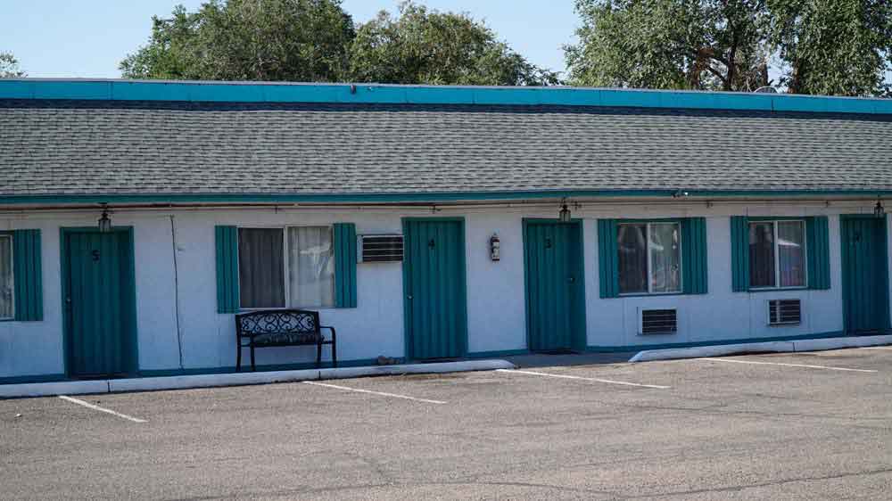 USA, Utah, Green River, motel Budget Inn