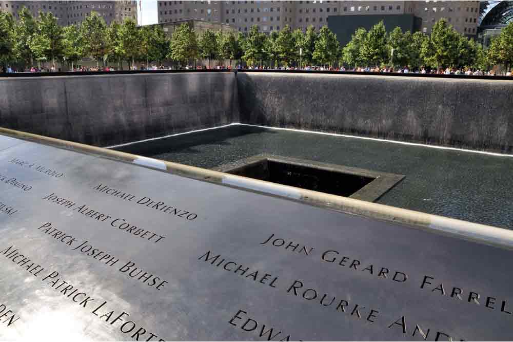 USA, New York, Manhattan, Ground Zero Monument