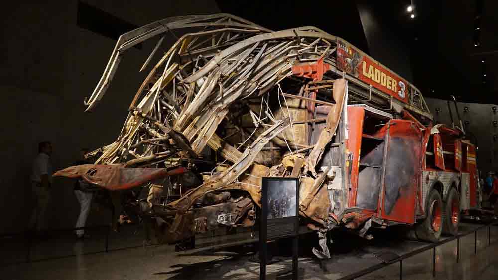 USA, New York, Manhattan, Ground Zero Monument, One World, Trade Center, muzeum 9/11