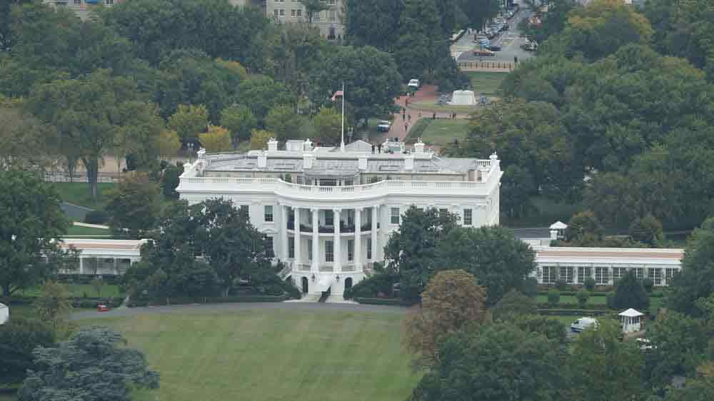 USA, Washington, D.C., District of Columbia, Bílý dům, The White House
