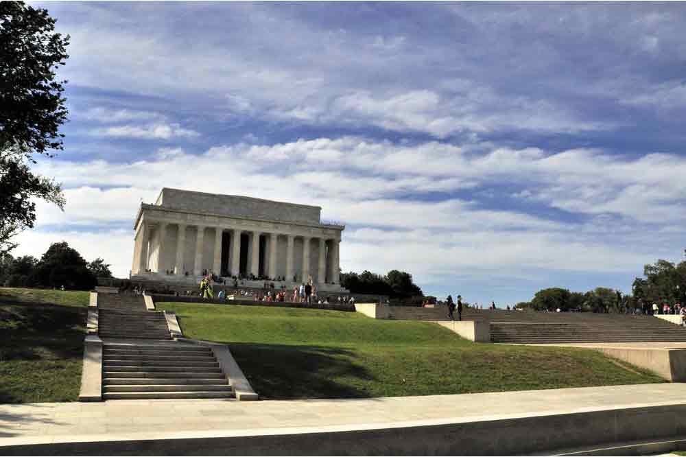 USA, Washington, D.C., District of Columbia, Lincolnův památník, Lincoln Memorial